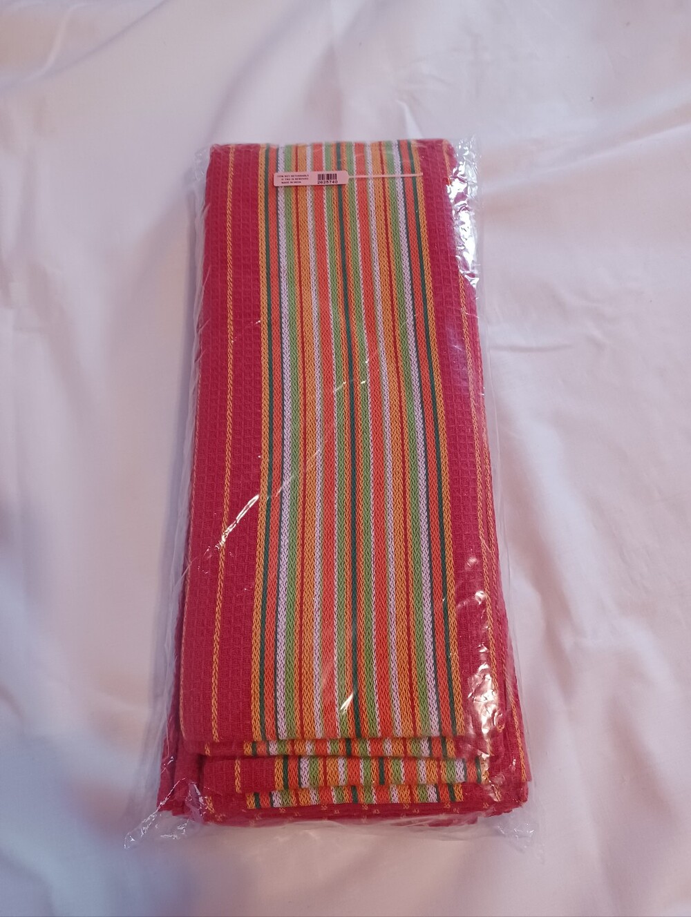 Kitchen Towels Pack of 6 Red Strip